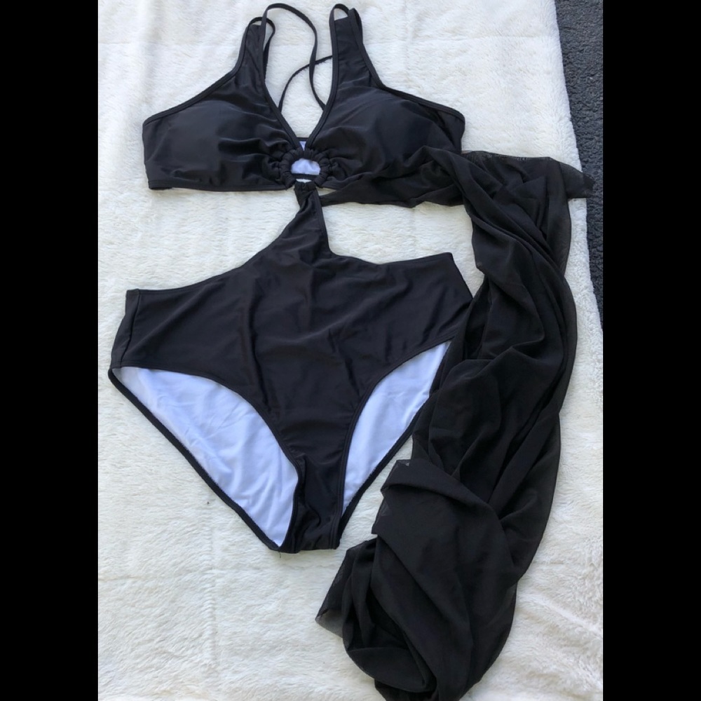 SHEIN 3 pc Swimsuit Set